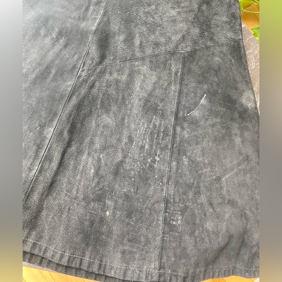 Sahara A-Line real suede maxi skirt - Picture 7 of 11